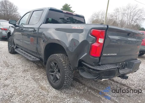 2021 Chevrolet Silverado 1500 4Wd Short Bed Lt Trail Boss из США, поврежденный, VIN 1GCPYFED0MZ348212